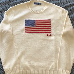 American Flag Sweater